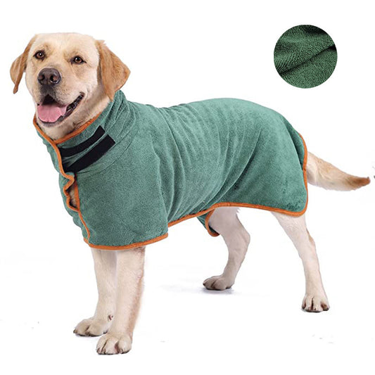 Pet Bathrobe – Fast Drying & Absorbent Microfiber Towel