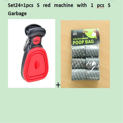 Foldable Dog Pooper Scooper with Decomposable Bags – Easy One-Handed Waste Pickup for Pet Cleanup - Purr & Bark Co