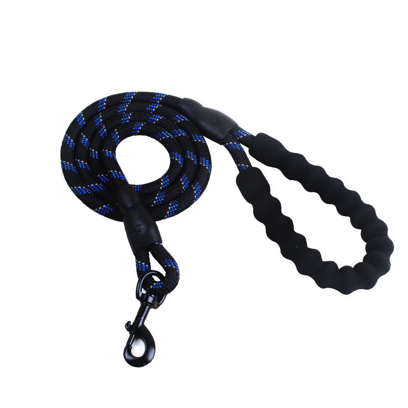 Reflective Nylon Dog Leash for Small to Large Dogs – Anti-Slip Handle, Training & Walking Rope - Purr & Bark Co