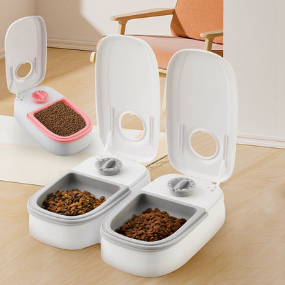 Automatic Pet Feeder & Water Dispenser – 2-in-1 Gravity Food Feeder for Cats and Dogs |