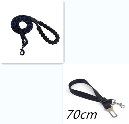 Reflective Nylon Dog Leash for Small to Large Dogs – Anti-Slip Handle, Training & Walking Rope - Purr & Bark Co