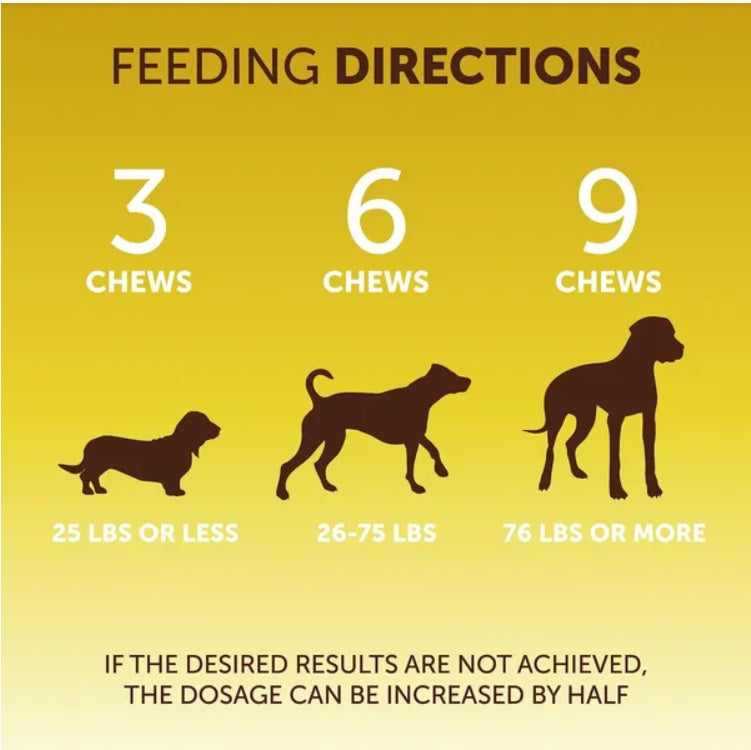 Scoot Stopper Soft Chews – Fiber & Digestion Support for Dogs