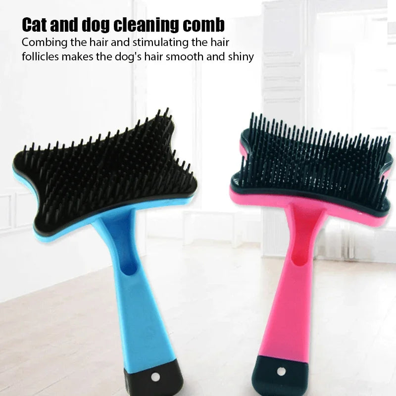 Self-Cleaning Pet Hair Removal Comb for Dogs & Cats - Purr & Bark Co