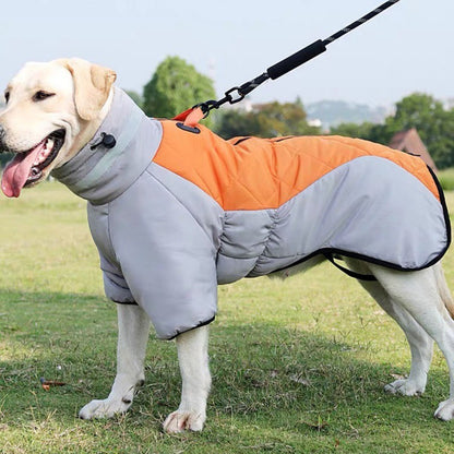 Winter Dog Coat – Waterproof & Warm Pet Jacket for Medium & Large Dogs