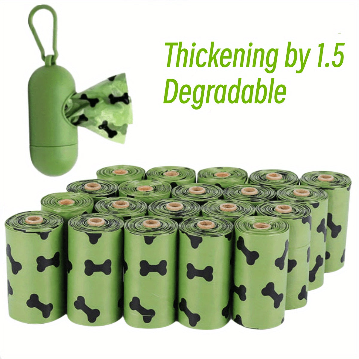 Disposable Leak-Proof Waste Bag Refills