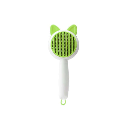 Self-Cleaning Pet Hair Remover Brush for Cats and Dogs - Purr & Bark Co