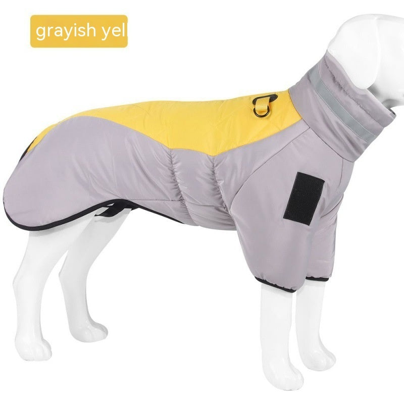 Winter Dog Coat – Waterproof & Warm Pet Jacket for Medium & Large Dogs